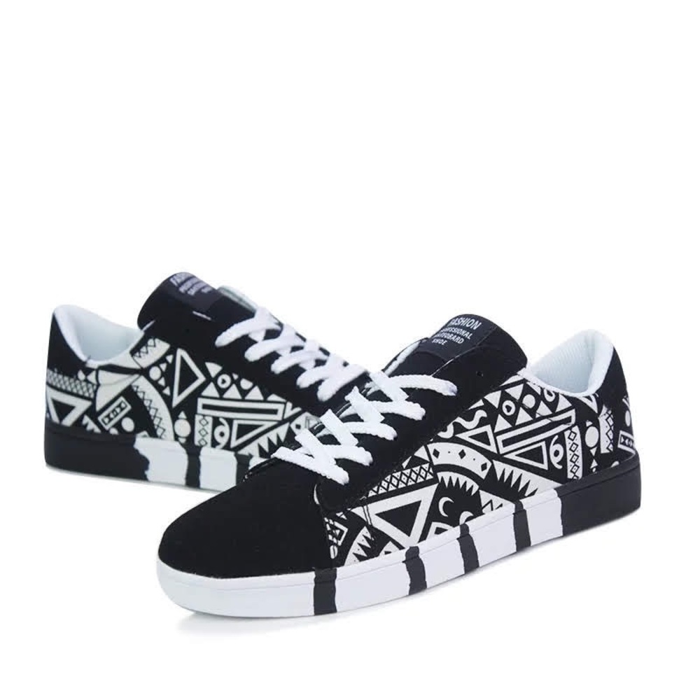 New African Tribal Art shoes